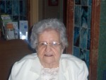 Nous fêtons Maman à 96 ans.