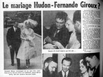 Normand Hudon et Fernande Giroux (Mariage)