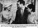 Pierrette Champoux, René Petit et Zizi Jeanmaire.
