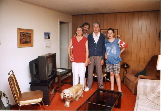 Famille à Laurent Bourdy 26 mai 1995