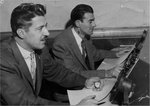 Tour de valse dans le Contrôle A CKVL Guy Bélanger et Rolland Nadreau 27 avril 1958