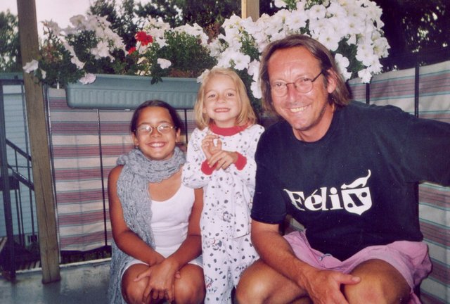 Marie-Soleil, Jesay Marie et oncle Richard Léveillé.