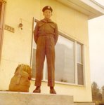 Richard Léveillé départ pour les cadets de Valcartier 2 août 71