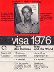 Visa TERRE DES HOMMES 1976 à Richard Léveillé.