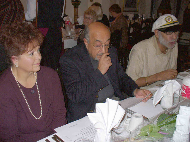 Lise Perron, Maurice Amram et Jean-Marie Grimaldi