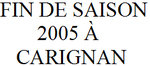 Petanque a Carignant 2005