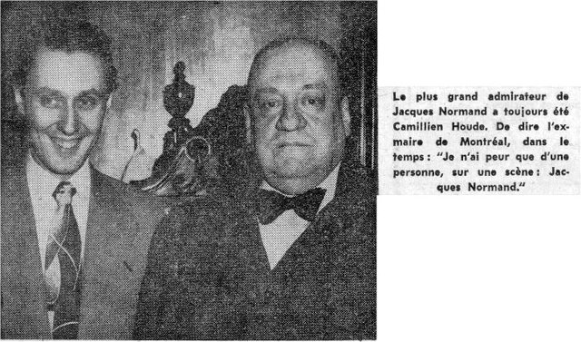 Camillien Houde et Jacques Normand