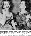 Colette Bonheur et sa soeur Guylaine Guy.
