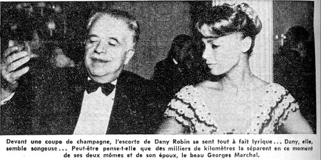 Dany Robin et Georges Marchal