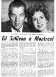 Ed Sullivan et Julia Meade à Montréal