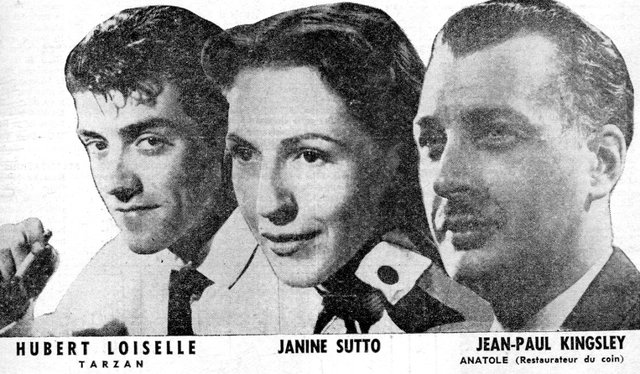 Hubert Loiselle, Janine Sutto et Jean-Paul Kingsley