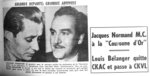 Jacques Normand & Louis Bélanger
