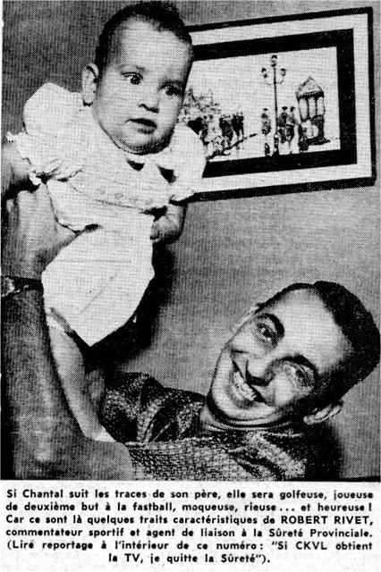 Robert Rivet et sa fille Chantal