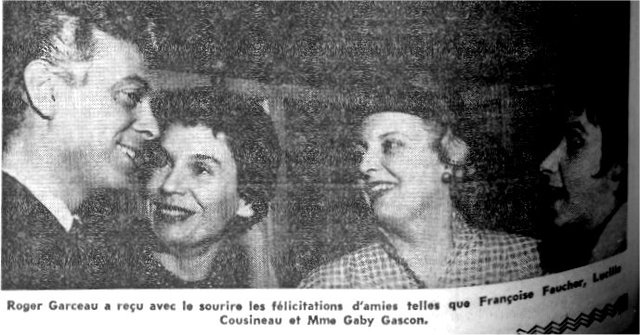 Roger Garceau, Françoise Faucher