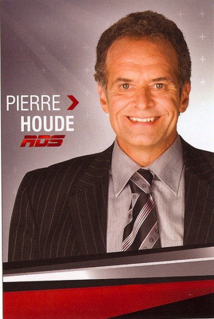 Pierre Houde, Annonceur vedette de RDS
