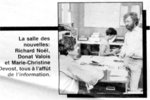 Richard Nowel, Donat Valois et Marie-Christine Devost en SEPTEMBRE 1986