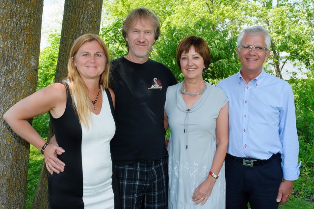 Rémi, Sylvie, Florence et Gilbert St-Pierre