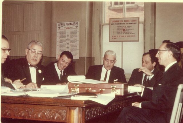 Négo 66.......Albert Cloutier, Marcel Provost, Rolland Nadreau, Jack Turcot, Claude Duparc et Ronald Carabine.