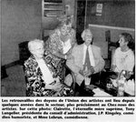 Tony Langelier retrouve les doyens des artistes.