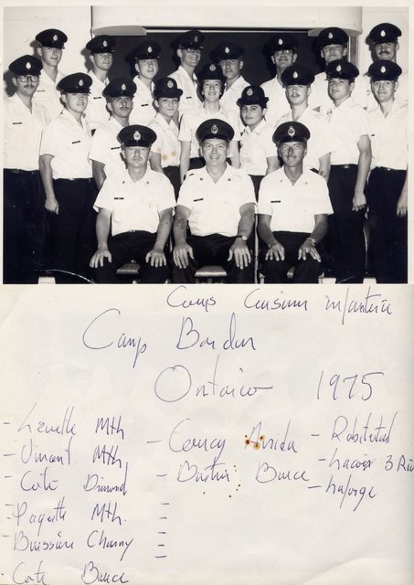 Camp Borden Ontario 1975