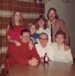 Famille Léveillé Jour de l'an 1982